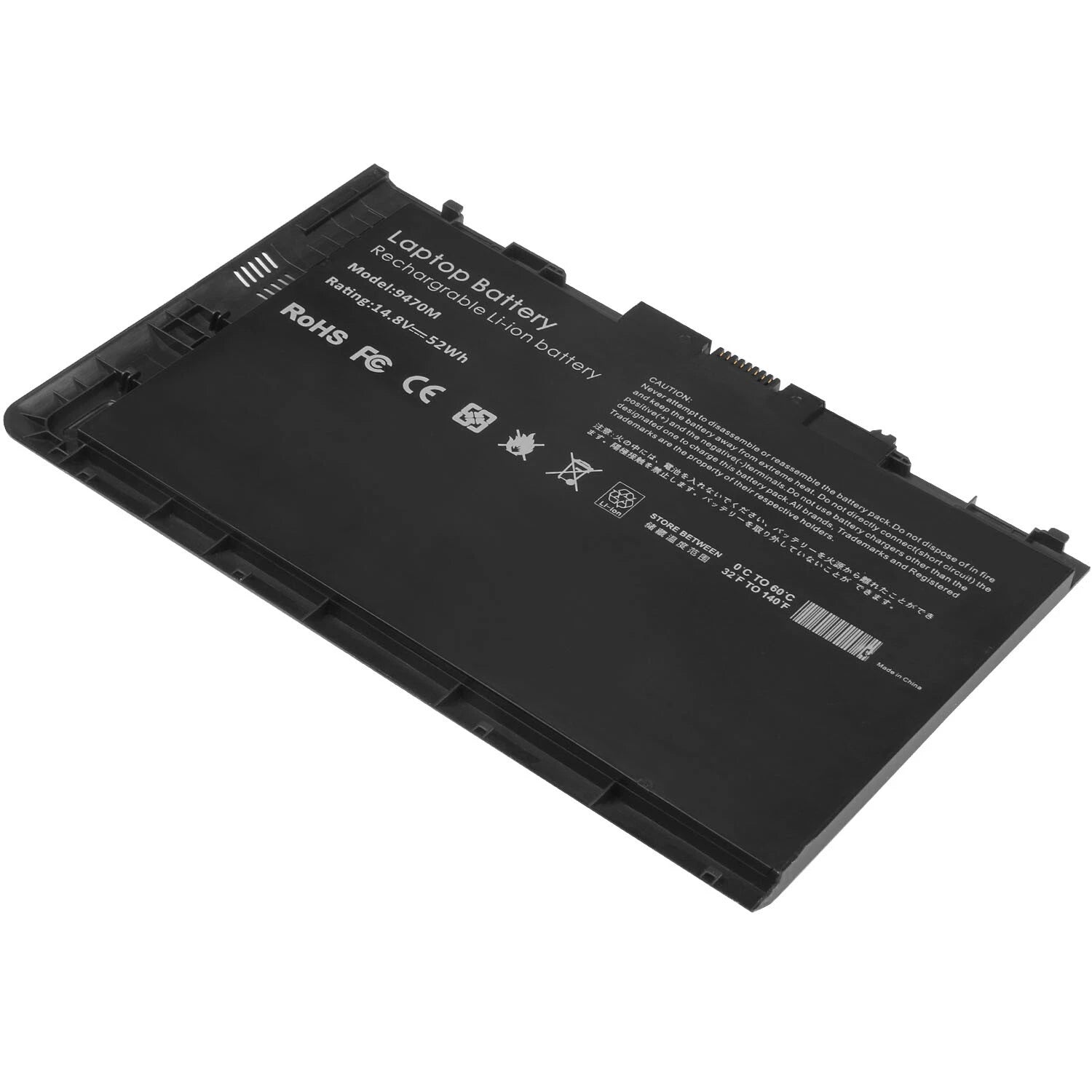 For HP EliteBook Folio 14" 9470m Battery 14.8V 52Wh 687945-001 BT04XL Notebook
