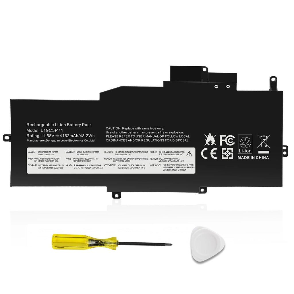 ?L19C3P71 SB10T83206 5B10W13963 Battery for Lenovo ThinkPad X1 Nano Gen 1 Series