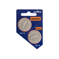 2 Pcs Murata CR2450 2450 3V Lithium Battery - Replaces Sony