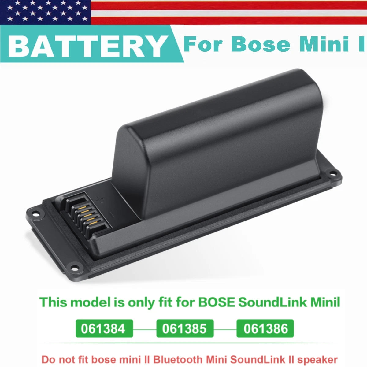 061384 Battery for Bose SOUNDLINK Mini I one Speaker 061385 061386