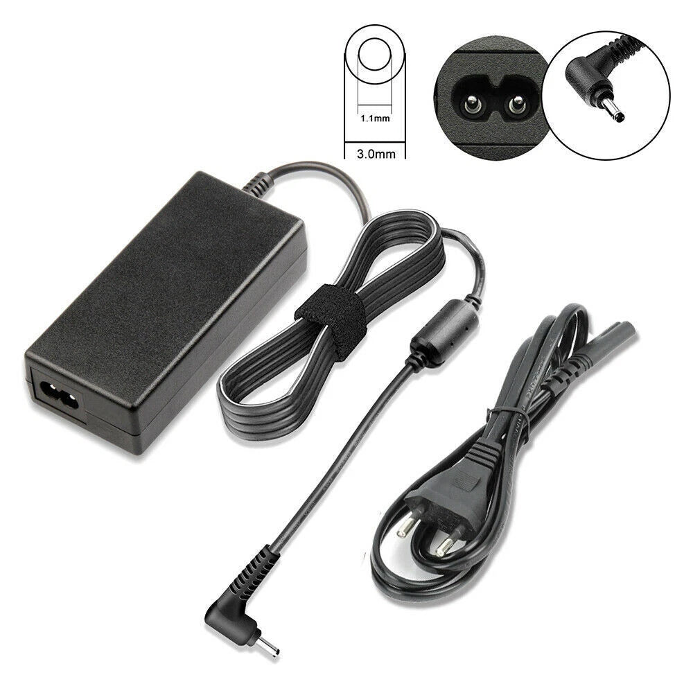 For Acer A11-065N1A PA-1650-86AW Laptop AC Adapter Charger & US Power Cord 65W