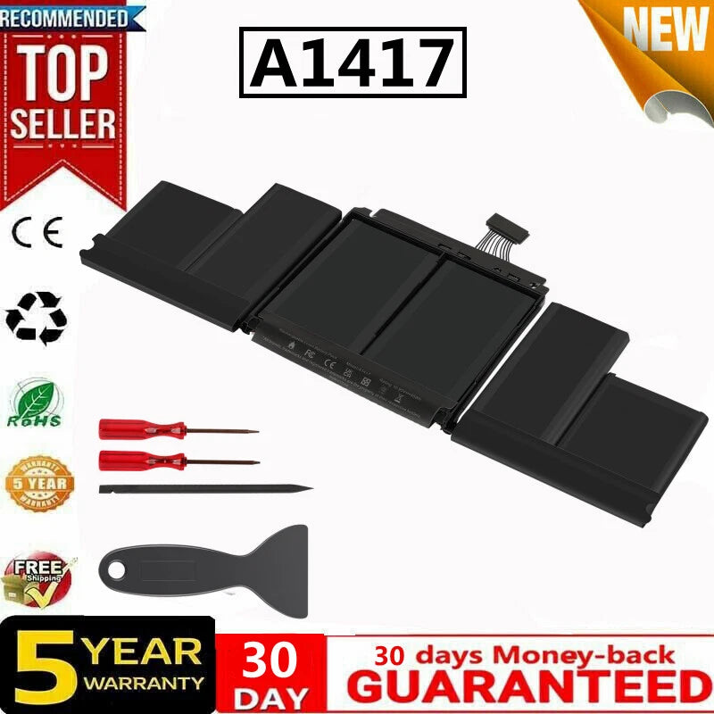A1417 A1398 Battery For Apple Macbook Pro 15 Retina Mid 2012 Early 2013 /Charger