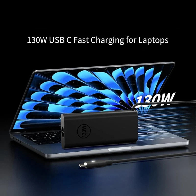 130W USB C Charger for Dell XPS 15 9500 9700 9575 T4V18 Laptop Adapter Type-C