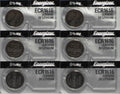 6 Pcs CR1616 Energizer battery CR 1616 batteries