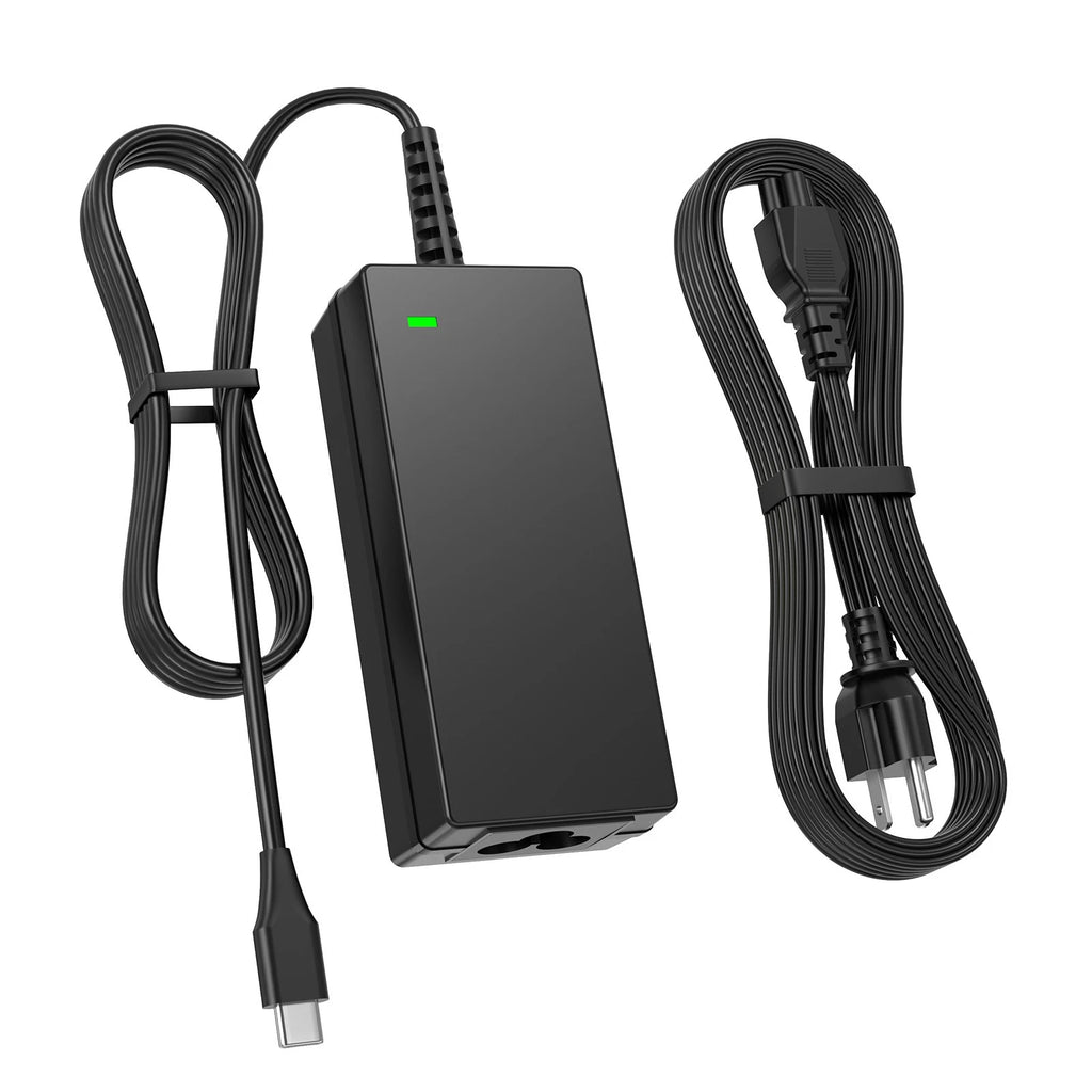 45W AC Adapter USB-C Charger for Lenovo Chromebook 300e 1st/2nd/3rd Gen Yoga 720