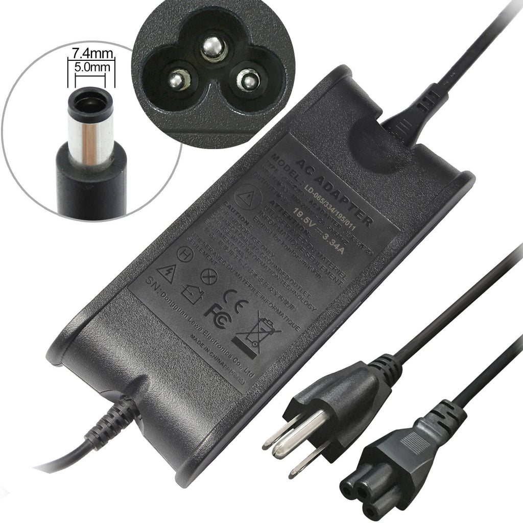 AC Adapter Charger For DELL Vostro 2420 2520 3460 3560 3360 Power Supply Cord