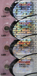 Maxell 363 Watch and Calculator Batteries 4 Pcs Made In Japan