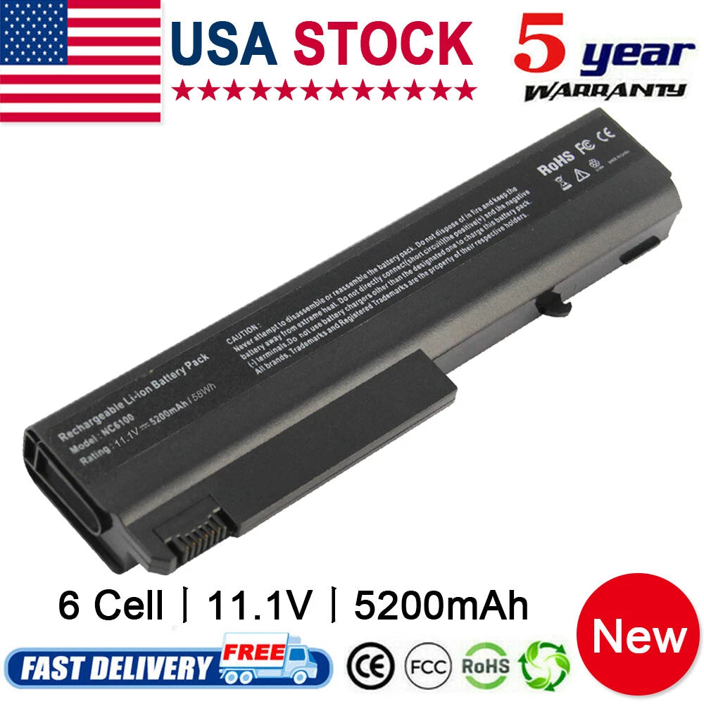 Battery For HP Compaq NC6220 NC6230 NC6300 NC6320 HSTNN-UB18 HSTNN-XB11