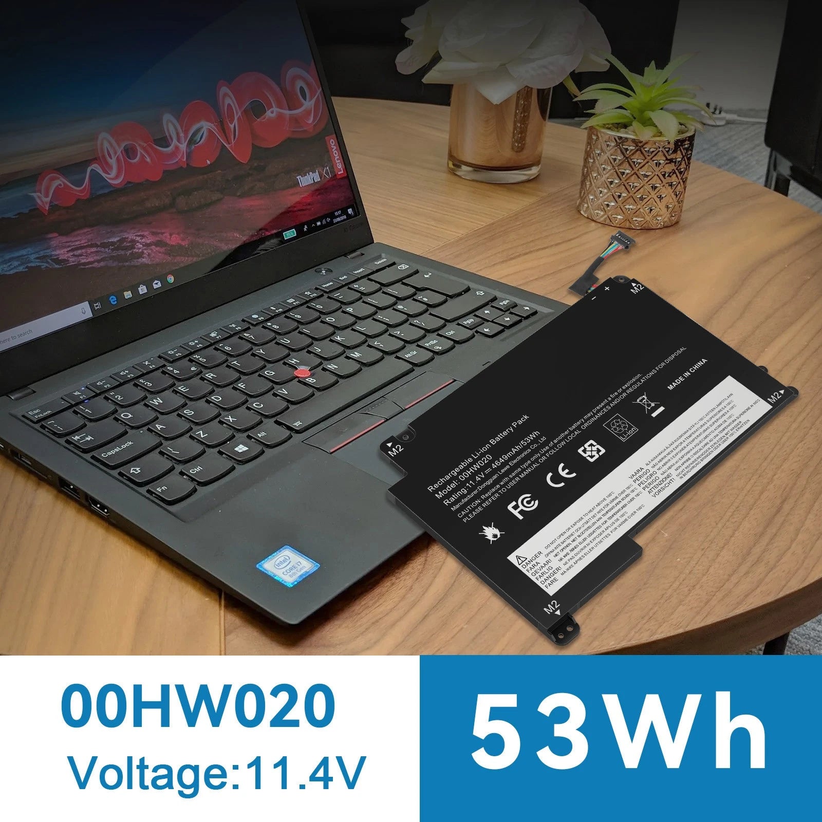 ? 00HW020 00HW021 Battery for Lenovo ThinkPad Yoga 460 Yoga P40 Series 20GQ 20GR