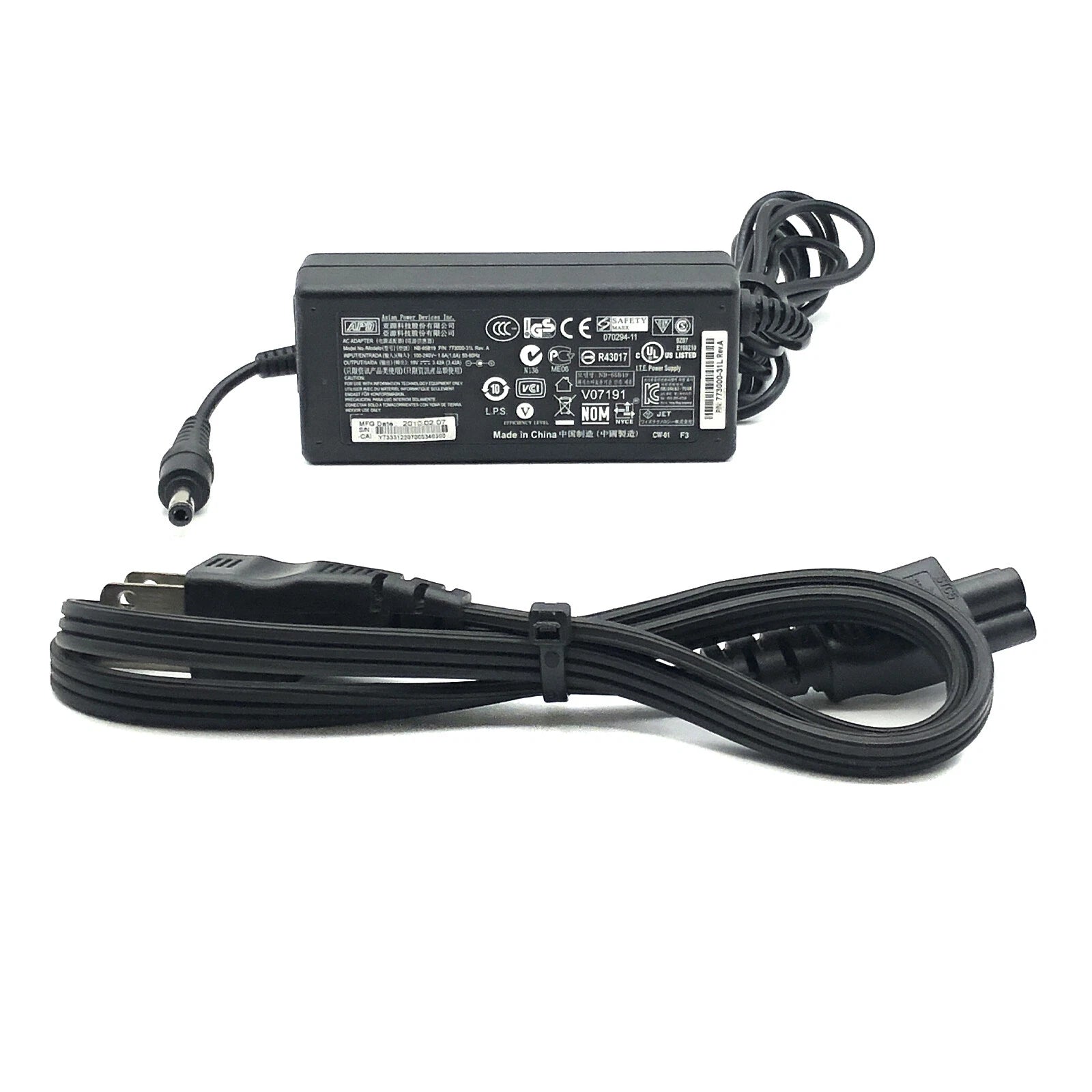 NEW Genuine AC Adapter For Asus K52F K50IJ K50IL Laptop Charger 65W