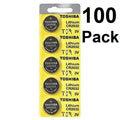Lot of 100 Toshiba CR2032 Fresh Date CR2032 2032 Lithium 3V Batteries-EXP- 2034