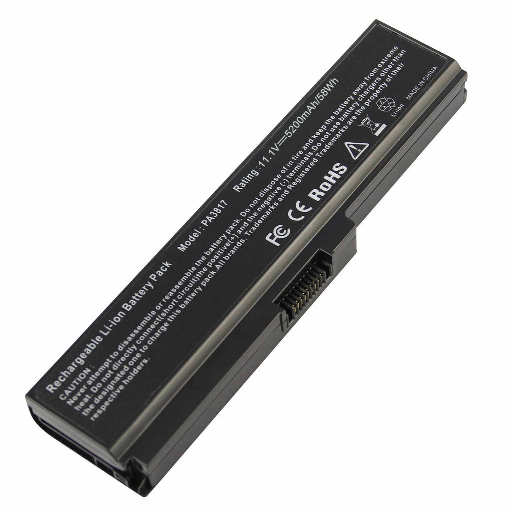 Laptop Battery for Toshiba PA3817U-1BRS 10.8V Li-ion 58WH 6 Cell Computer Parts#