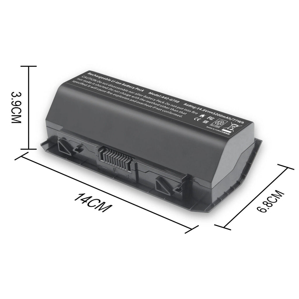 A42-G750 Battery for ASUS ROG G750 G750J G750JM G750JW G750JX 0B110-00200000M