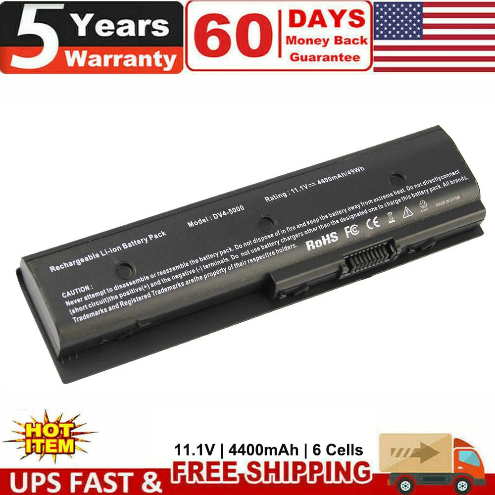 6Cell Battery For HP Envy DV4-5000 DV7-7000 HSTNN-LB3N 671731-001 MO06 MO09