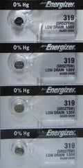4 ENERGIZER SR527SW SR527W SR527 Silver Oxide Batteries