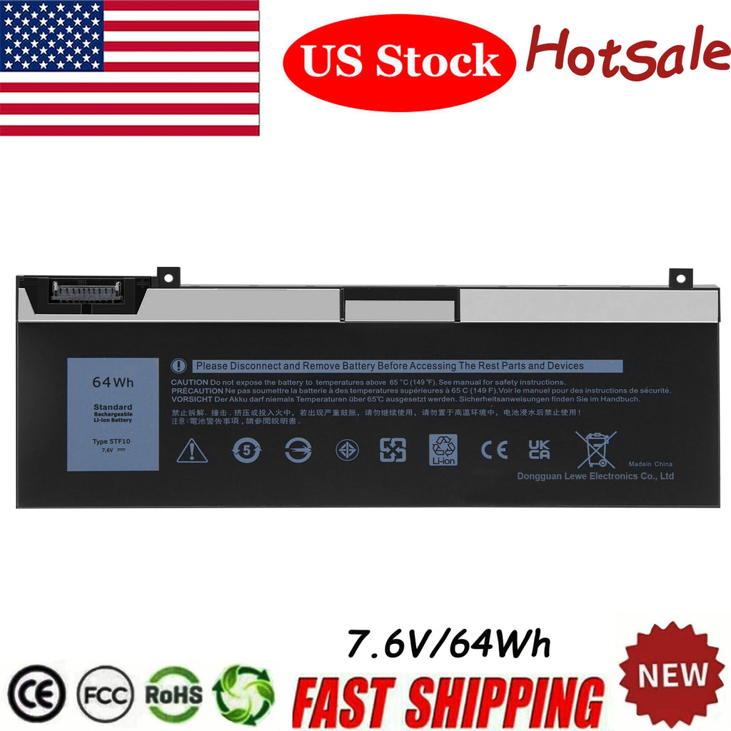 5TF10 Battery For Dell Precision 7730 7740 7530 7540 P34E P34E001 P74F RY3F9