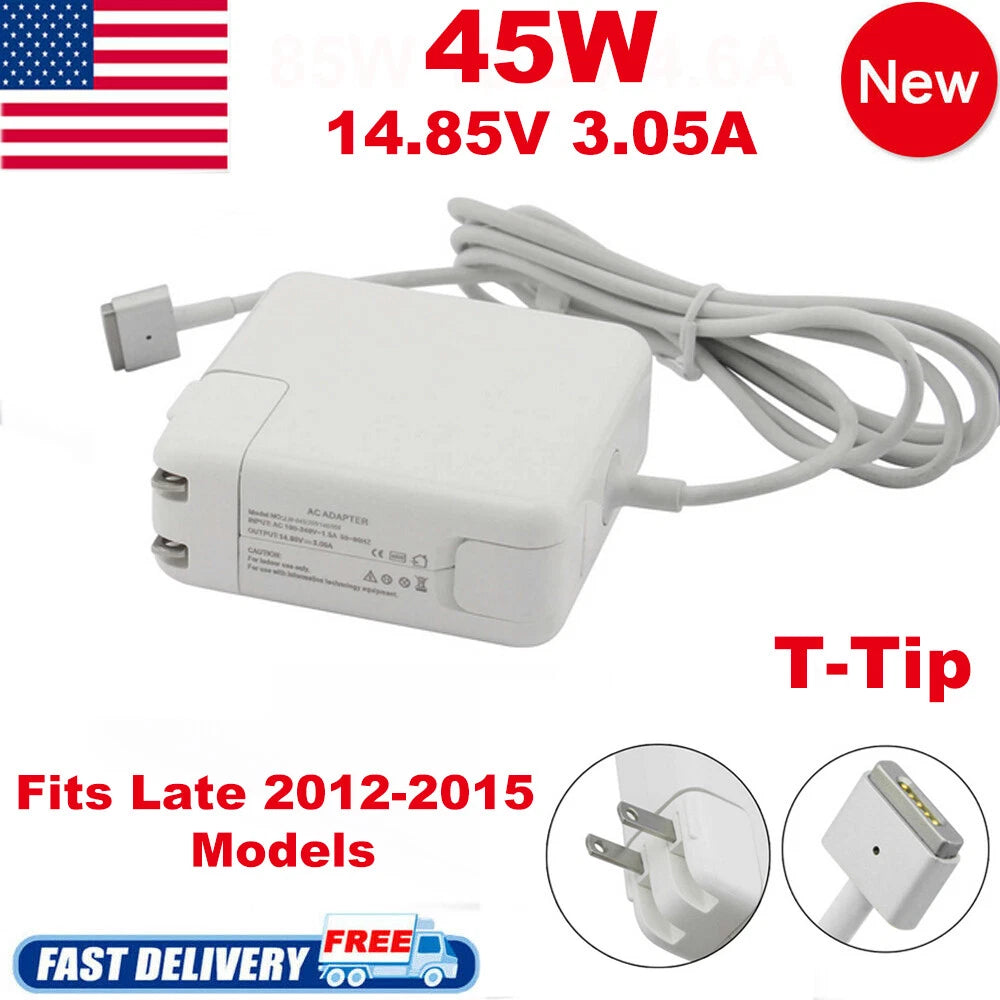 45W AC Power Adapter Charger For Apple Macbook Air 11" 13" A1436 A1466 2012-2016