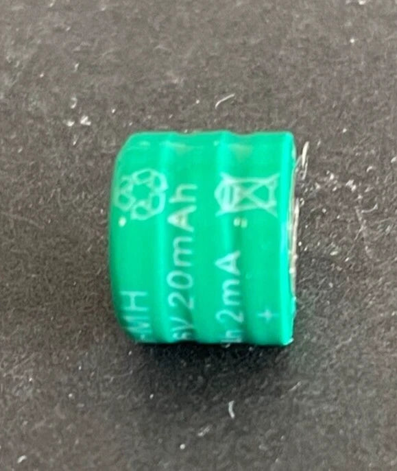 Brand New 3/V20H Ni-MH 3.6V 20mAh Rechargeable W/ 2 Pin Battery