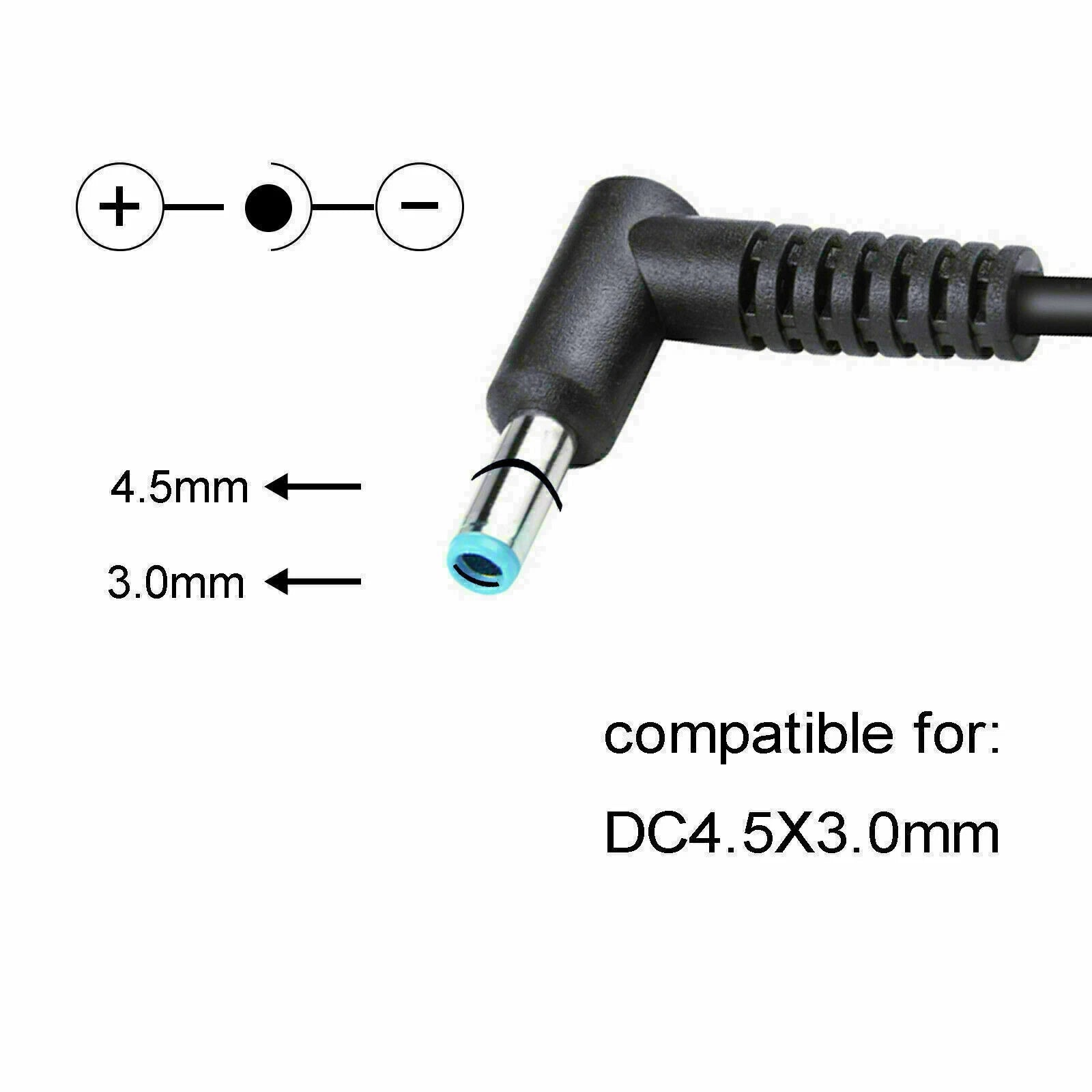 Blue tip AC Adapter Charger For HP Envy X360 740015-002 741727-001 19.5V 2.31A
