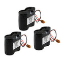 3 Computer Batteries Cutler Hammer Ge Fanuc Newark For Sanyo