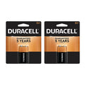 Pack of 2 Duracell 9V Coppertop Alkaline Battery