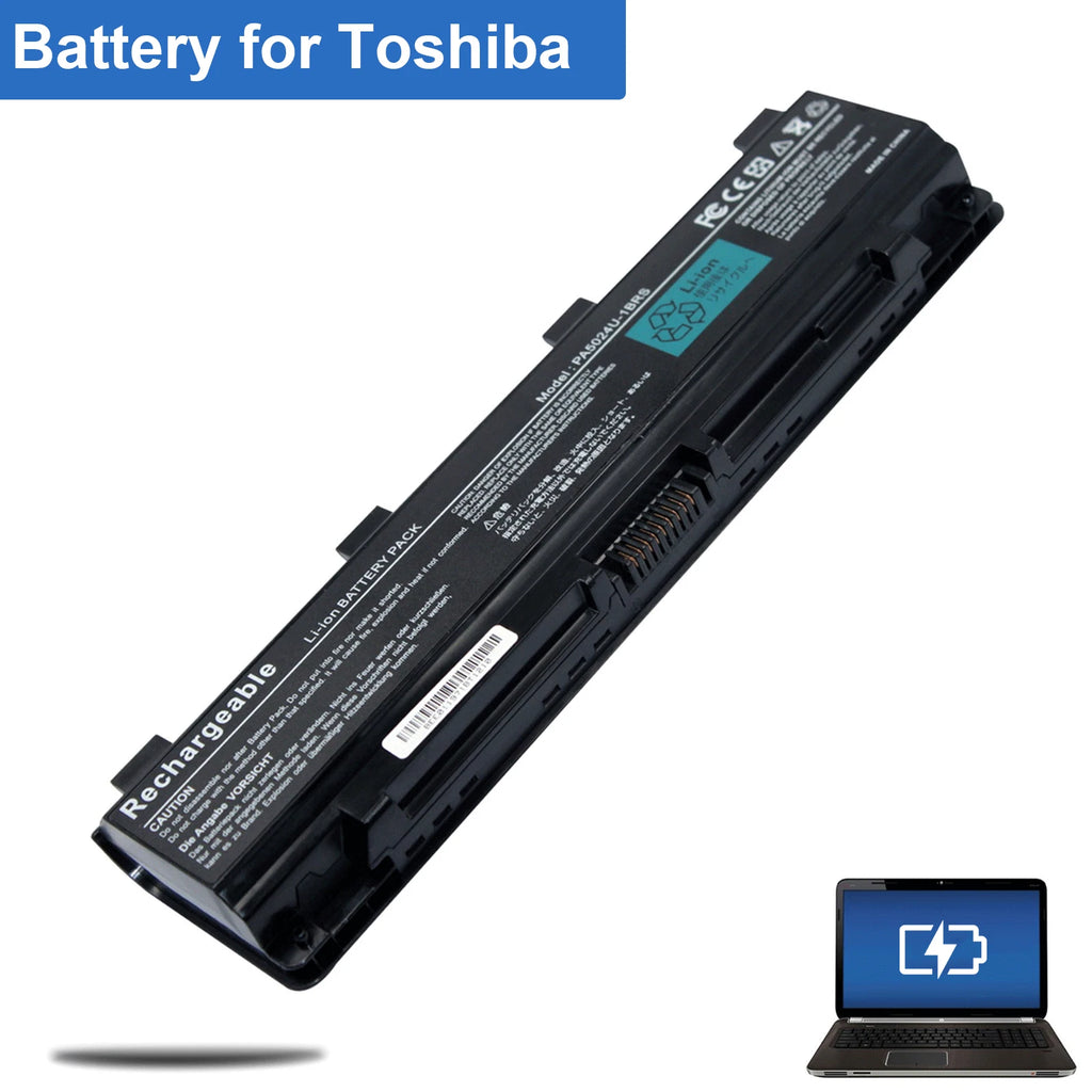 Battery For Toshiba Satellite PA5025U-1BRS PA5024U-1BRS C850 C855 C855D C55 L875