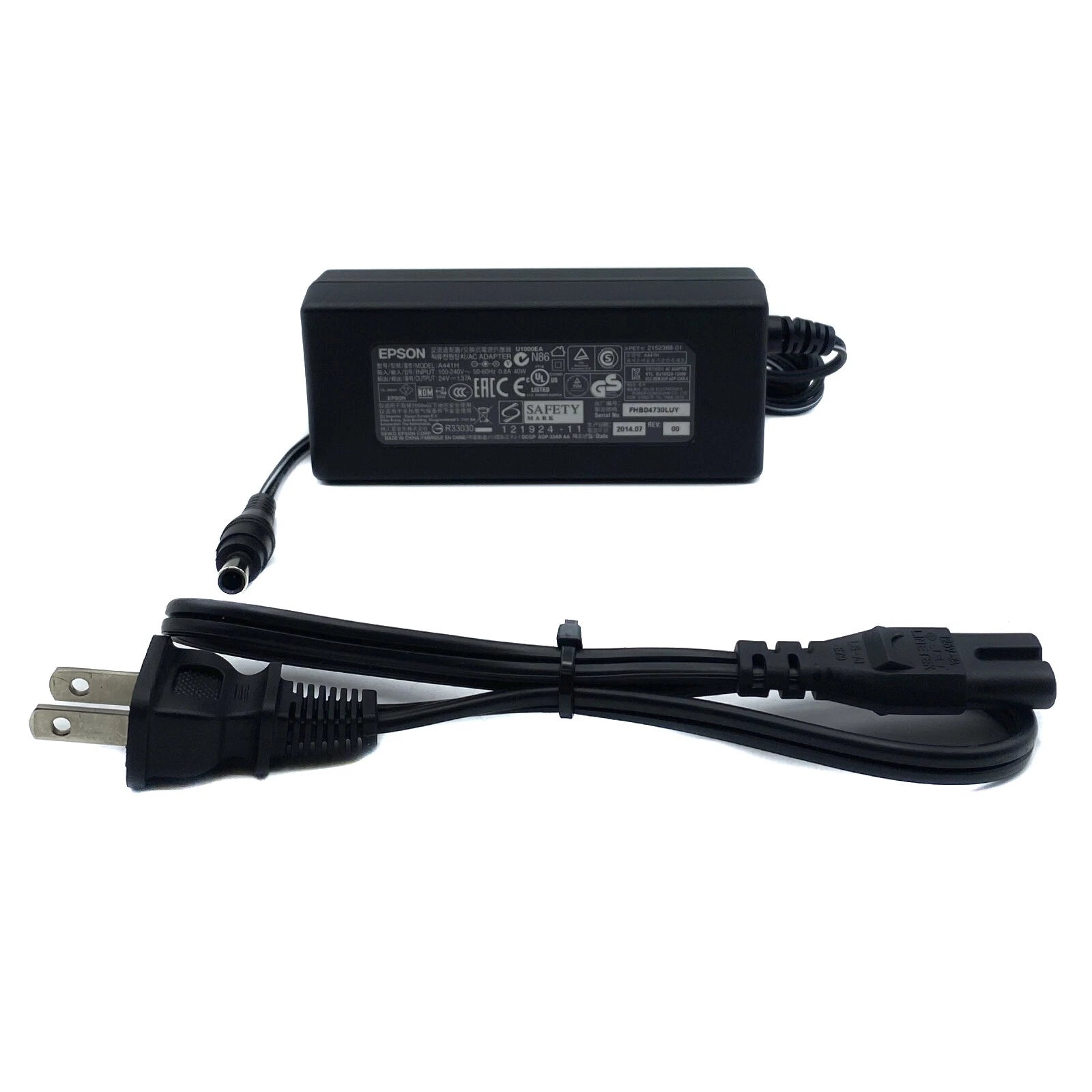 Brand NEW Original Epson A441H AC Adapter 24V 1.37A Power Supply