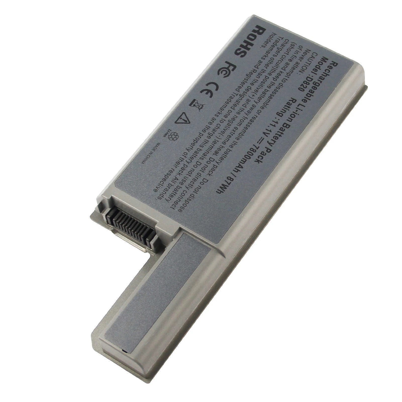 6 Cells Battery for Dell Latitude D531 D531N D820 D830 TC030 CF623 DF192 M65