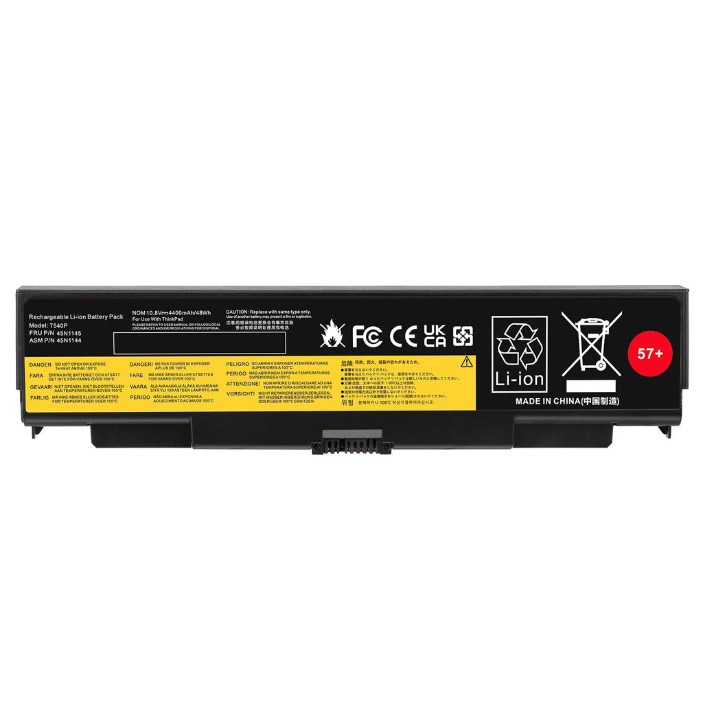 6 Cell 57+ Laptop Battery for Lenovo Thinkpad T440p T540p W540 W541 FAST New US