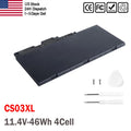 Battery for HP Elitebook CS03XL T7B32AA 800513-001 745 755 840 850 G3 G4 CSO3