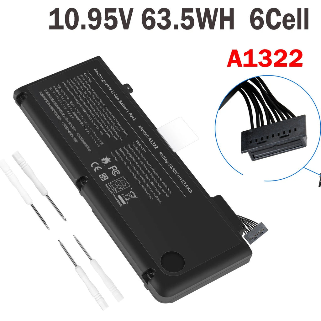??Replace A1322 Battery for Apple Macbook Pro 13" A1278 Mid 2009 2010 2011 2012