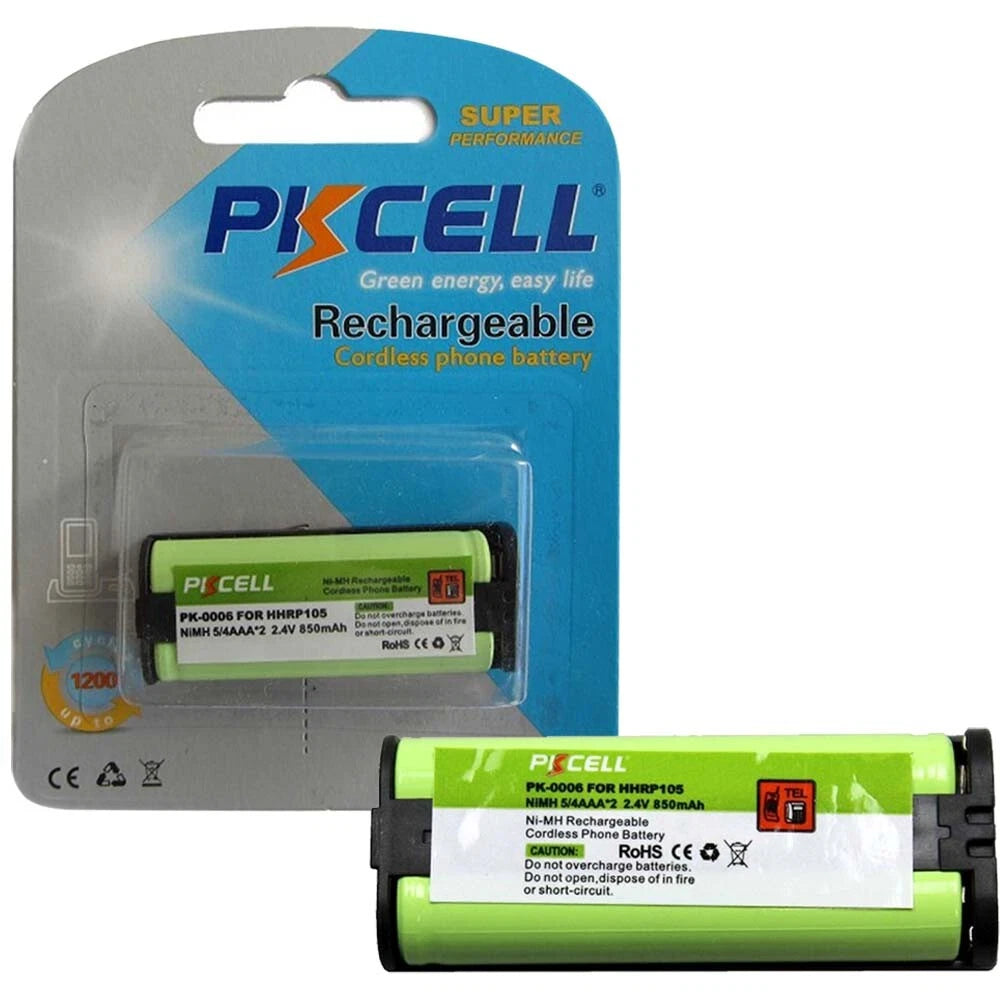 1 PK PKCELL PK-0048 Cordless Phone NiMH 800mAh Battery 3.6V