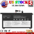Battery 01AV493 For Lenovo ThinkPad T570 T580 P51S P52S 00UR891 00UR892 32Wh