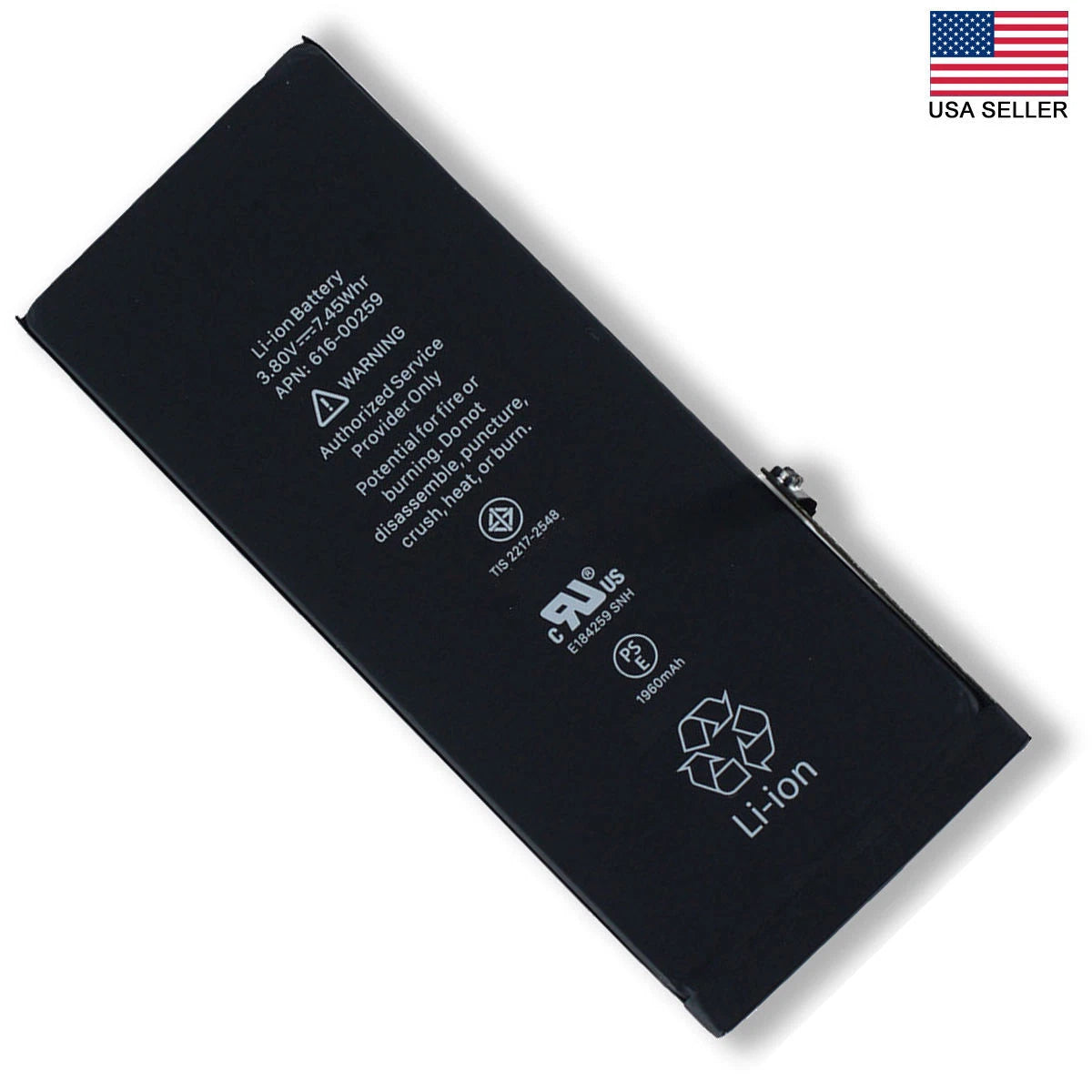 For Apple iPhone 7 4.7" Internal Replacement Li-ion Battery 1960mAh w/ Free Kits