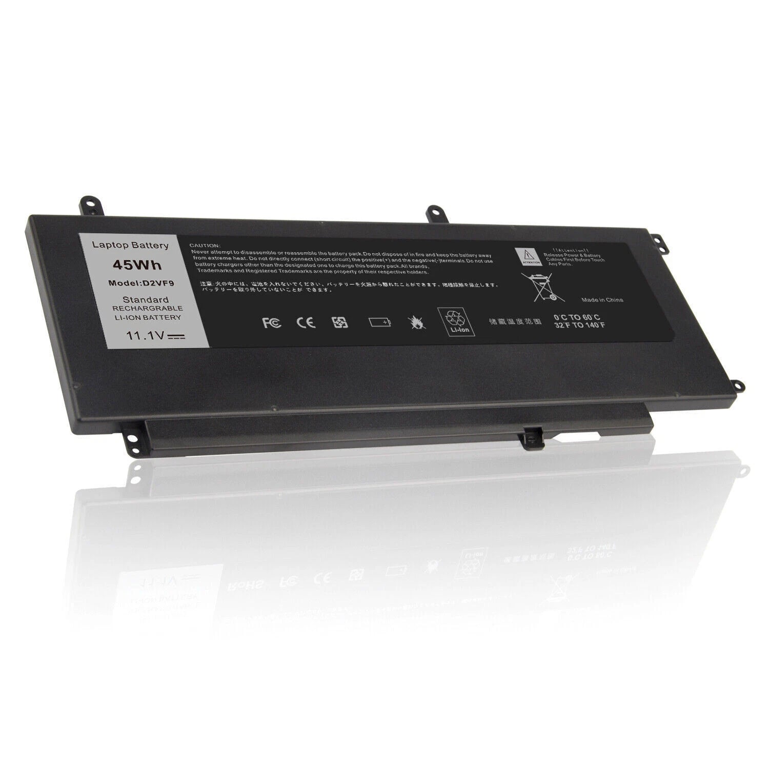 D2VF9 Battery for Dell Inspiron 15 7547 7548 0PXR51 PXR51-11.1V 45WH Laptop Fast