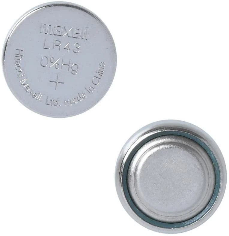 LR43 Pedometer Replacement Batteries (2-Pack)