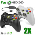 Wireless Game Controller Gamepad For Microsoft Xbox 360/360Slim PC WIN 10 7 8 XP