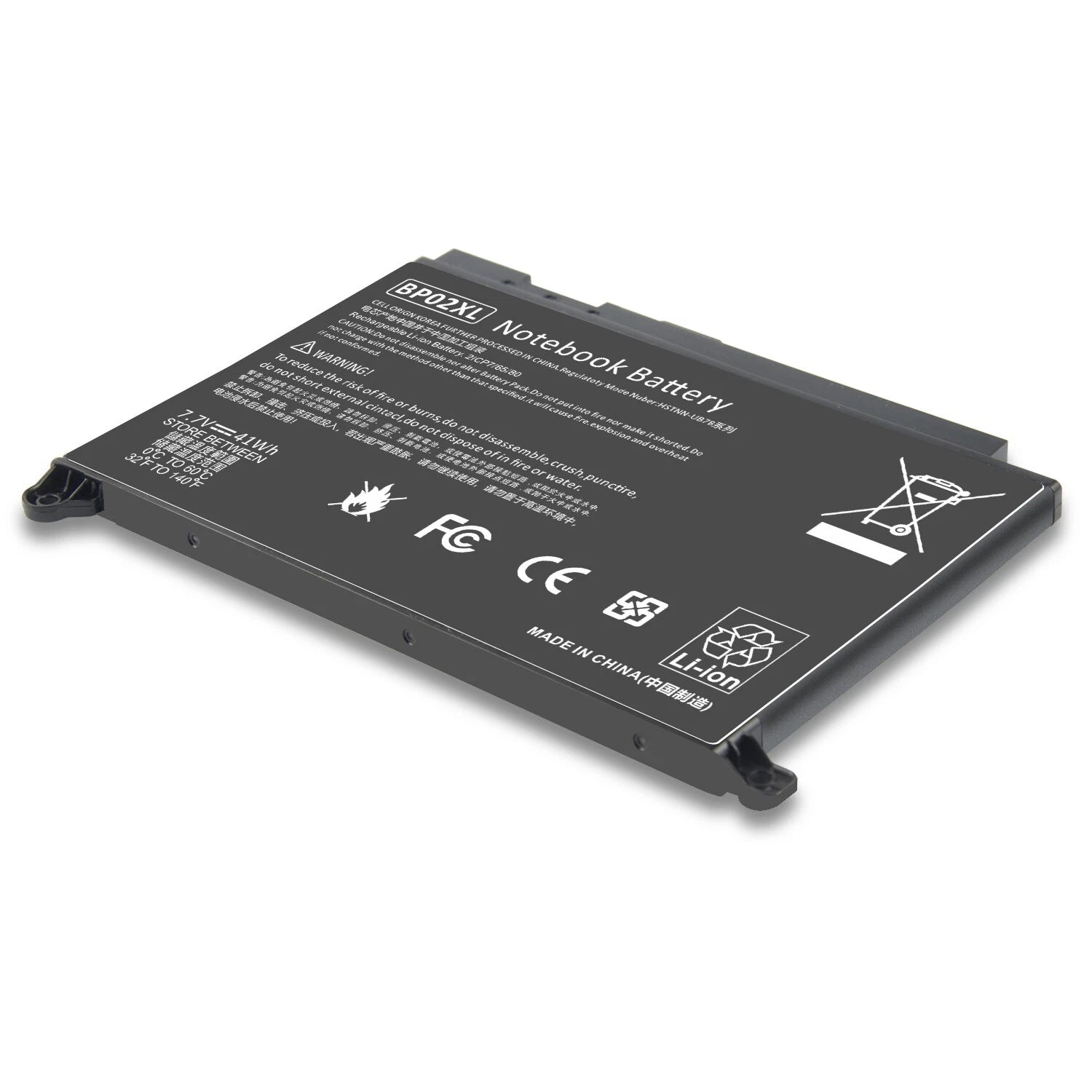 Battery for HP Pavilion 15-AU010WM 15-AU123CL 15-AW053NR 15-AU159NR BP02XL US