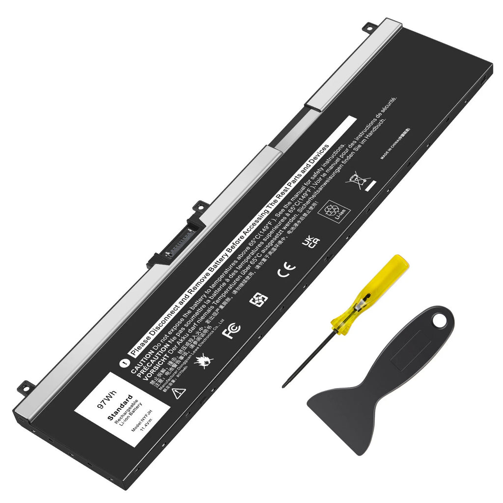 97Wh NYFJH Battery For Dell Precision 7530 7730 7540 7740 P34E P74F 0WMRC GW0K9