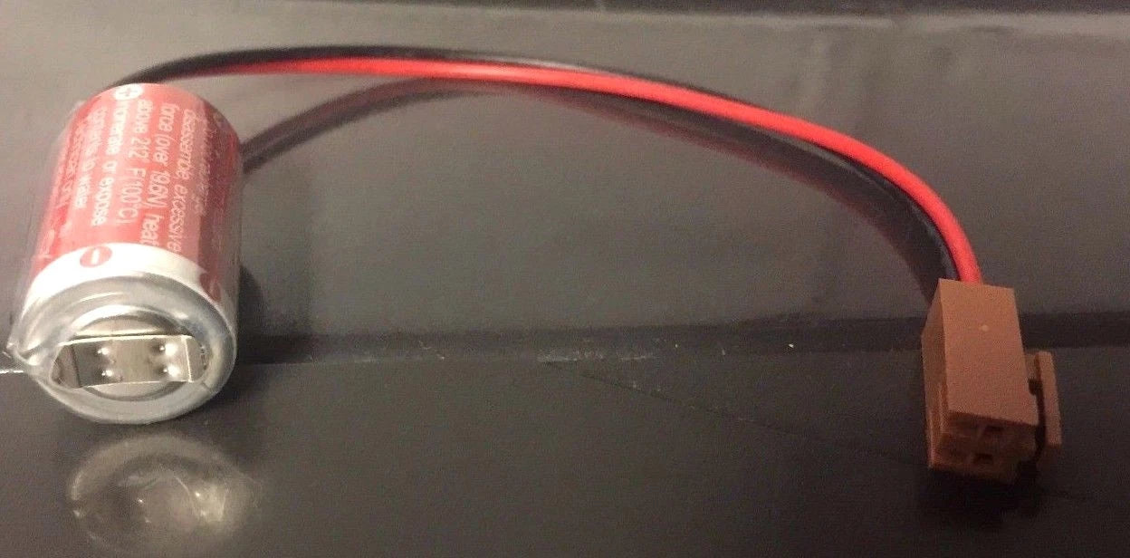 Brand New Maxell ER3 3.6V 1100MAH Li-ion PLC Battery with Plug, JAE Connector