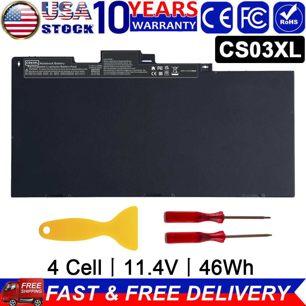 ?CS03XL Battery For HP Elitebook 745 840 G3 G4 854108-850 800513-001 HSTNN-IB6Y