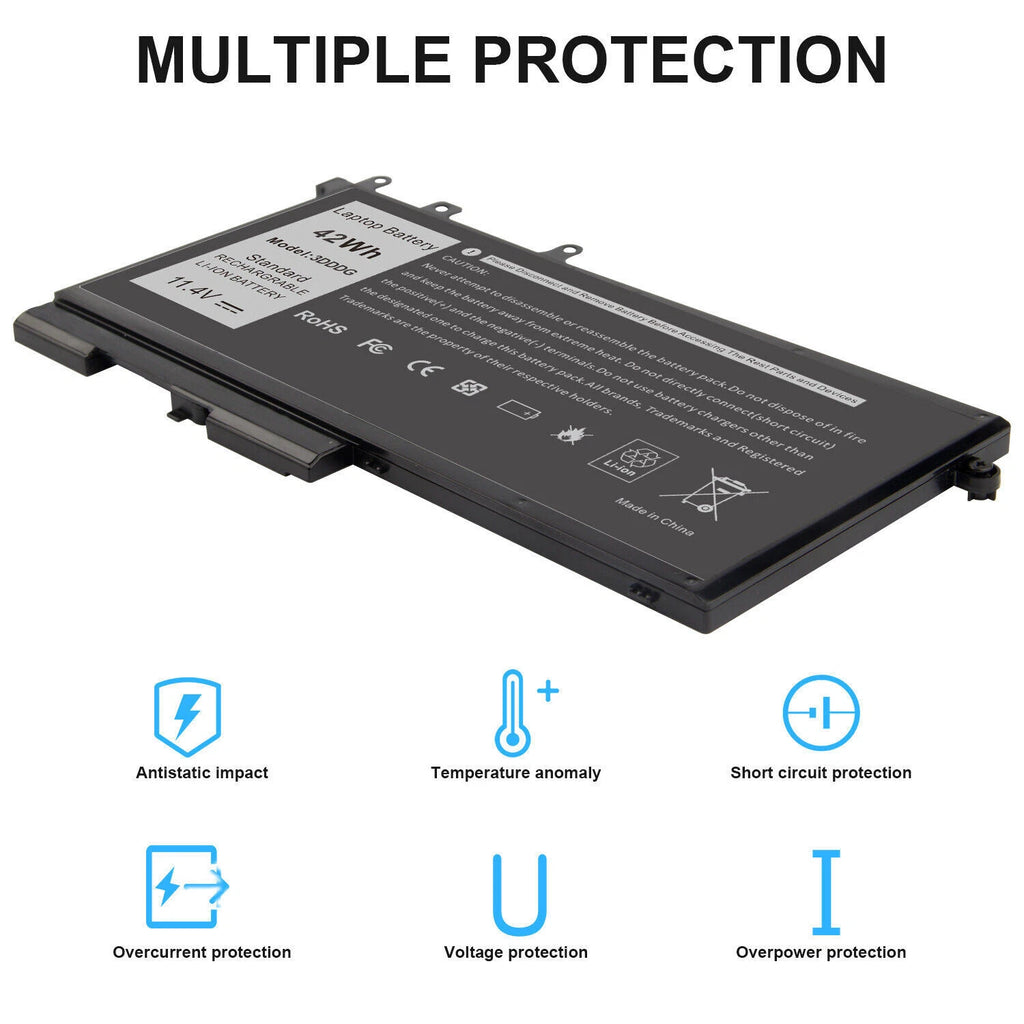 Lot Battery For Latitude 5280 5480 5580 5290 5490 5580 5590 3DDDG 049XH 45N3J