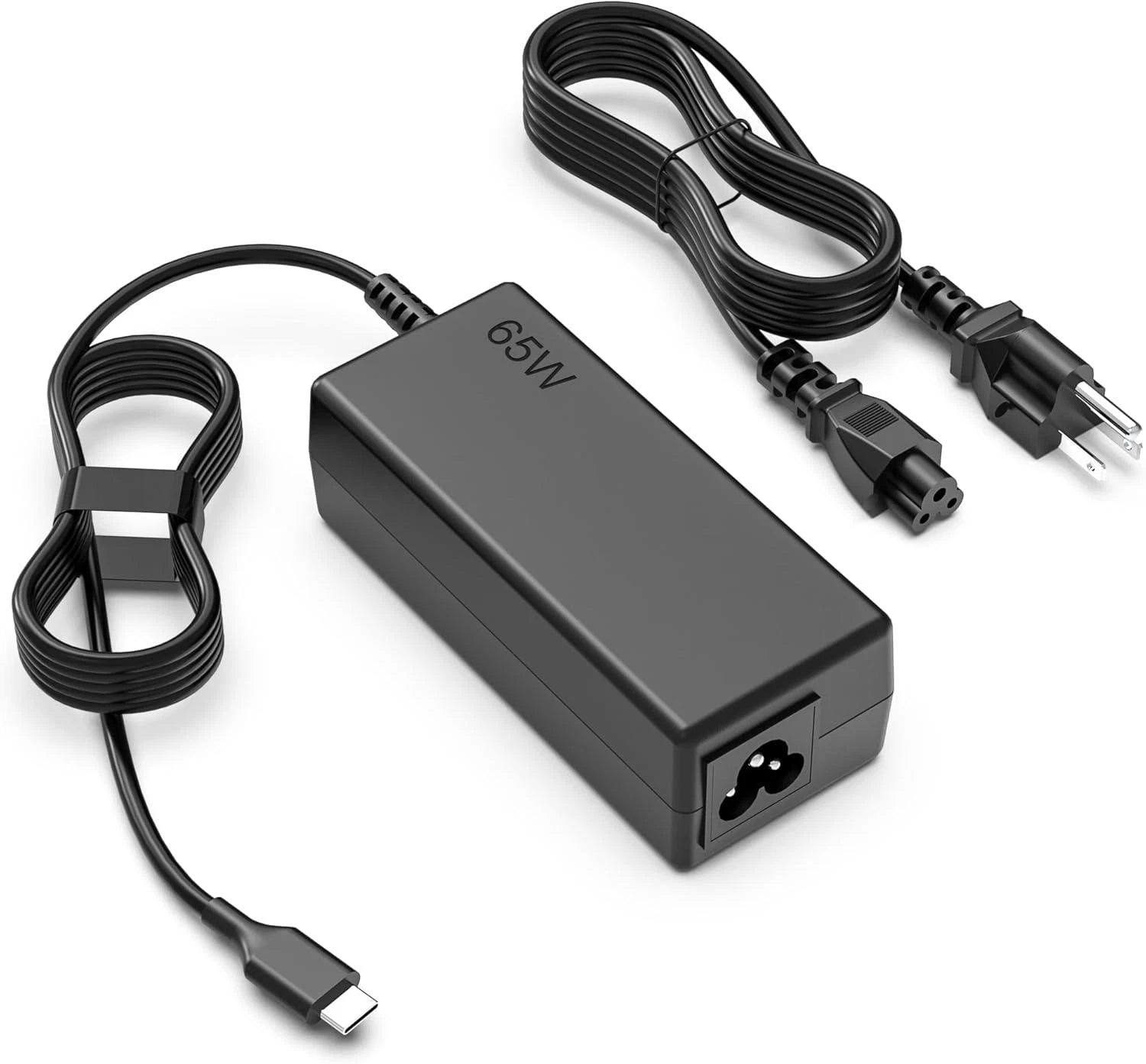 65W Laptop Charger AC Adapter Type C USB-C for HP Lenovo Dell Toshiba Acer Asus
