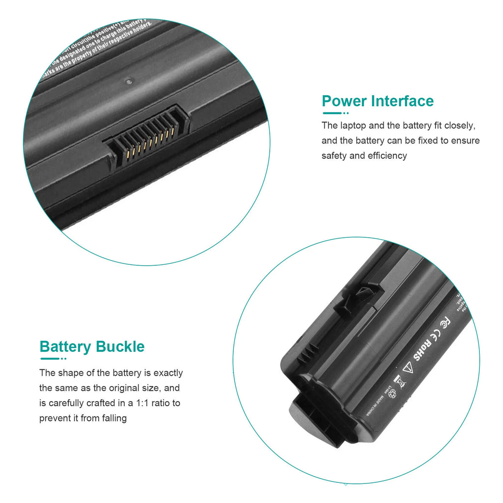Battery for Dell XPS 14 15 17 L502x L702x J70W7 R795X 312-1123 L701X L401X