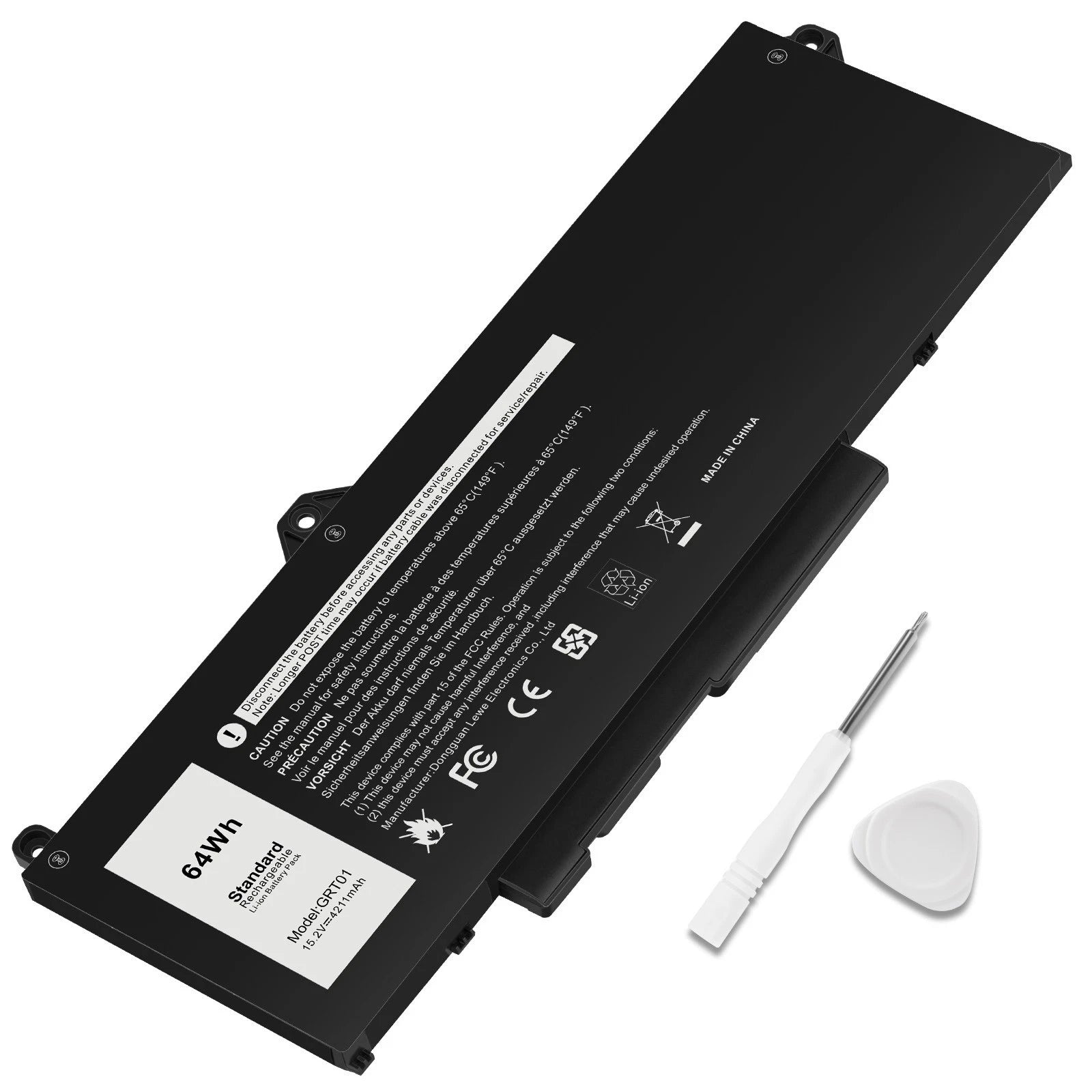 GRT01 Battery for Dell Latitude 5421 5431 5521 5531 Precision 3581 3591 3571