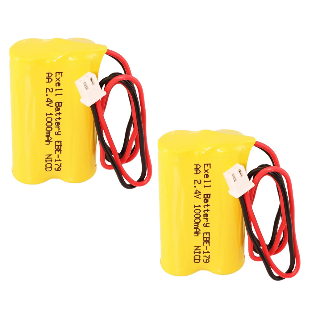 2pc Exitronix Exit Signs Compatible With Batteries for Models 10010034 10010036