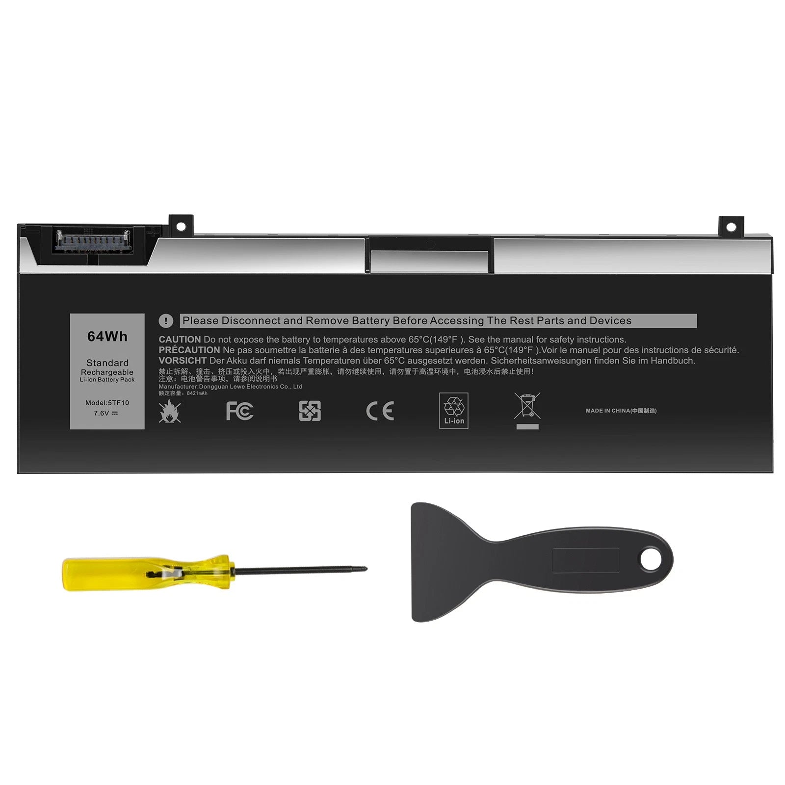 ??LOT 30X 5TF10 Battery For Dell Precision 7730 7740 7530 7540 P74F P34E001 P74F