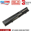 Battery For HP ProBook 4320s 4325s 4326s 4421s 4425s 4520s 4525s 4420s 320 FAST