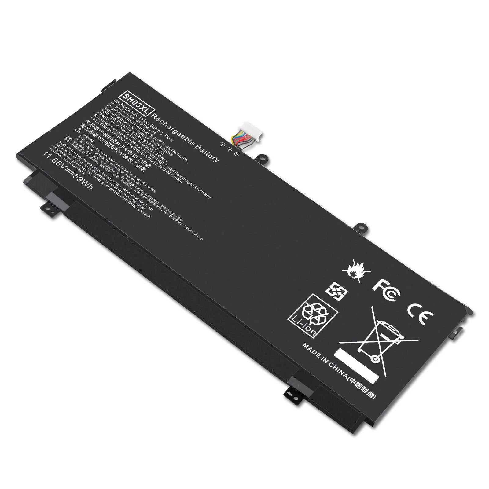 SH03XL Battery For HP Spectre X360 13-ac 13-w HSTNN-LB7L 859026-421 859356-855