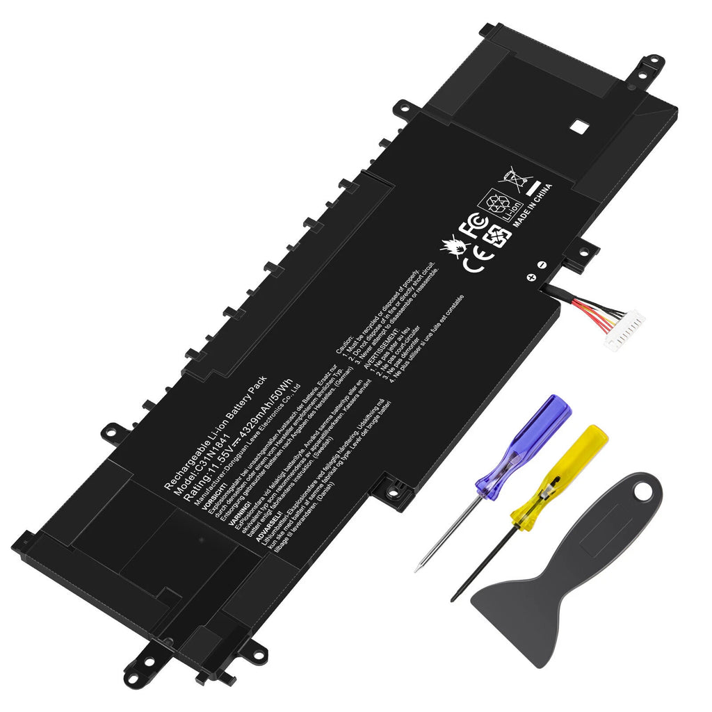 50WH C31N1841 Battery For Asus ZenBook 13 UX334 UX334FA UX334FL 14 UX434 UX434DA